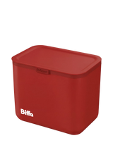 John Lewis ReBorn Biffa Recycled Plastic Food Waste Caddy, Red, 5 Litres- Buy online at McGrocer