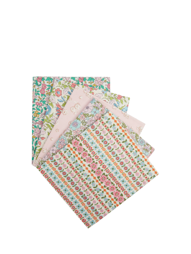 Liberty Fabrics Soho Stripe fat quarter pack of 5 - British product