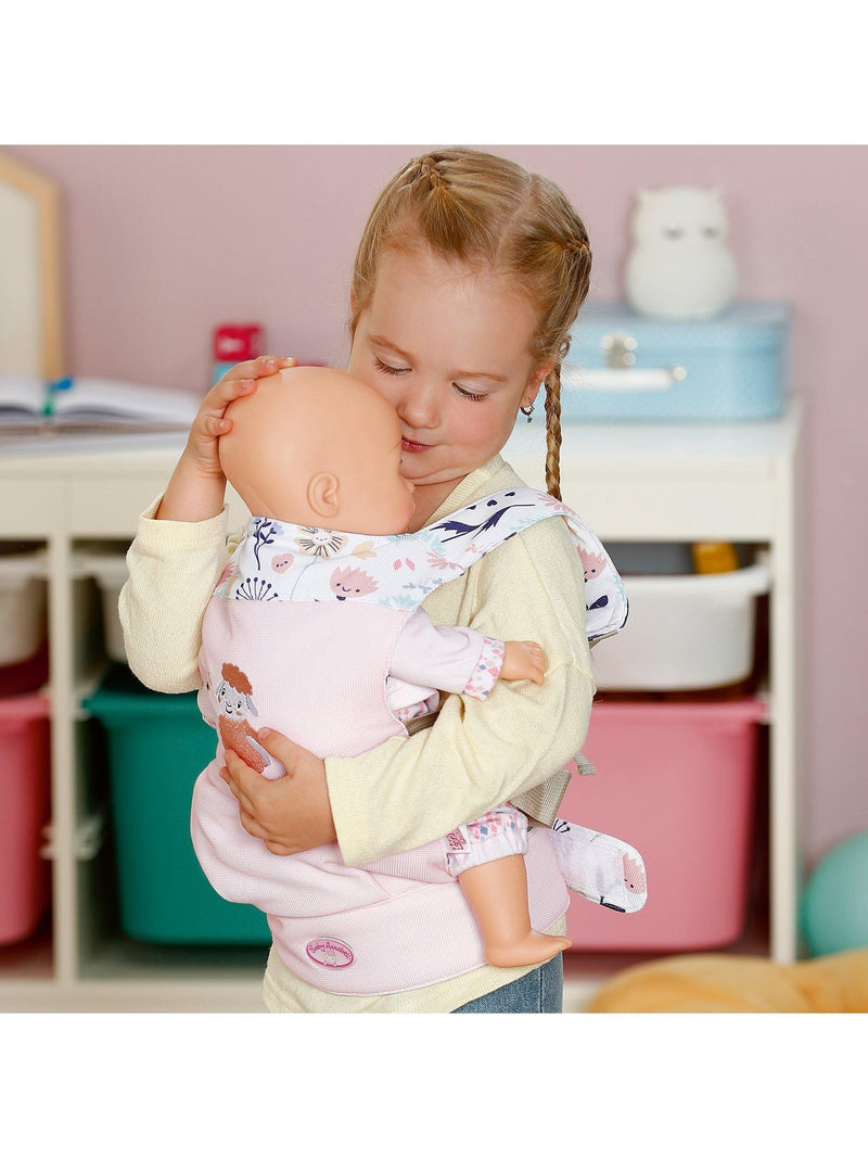 Baby Annabell doll carrier floral sheep design, UK version