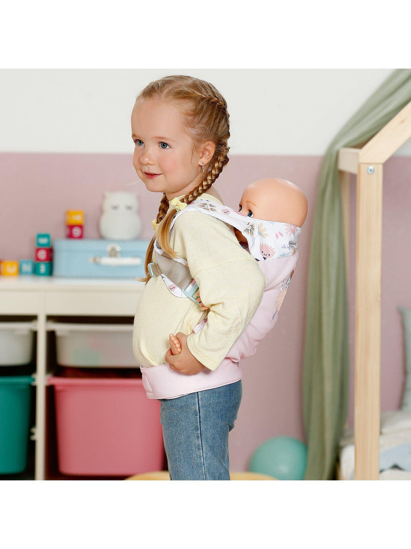 Baby Annabell doll carrier floral sheep design, UK version