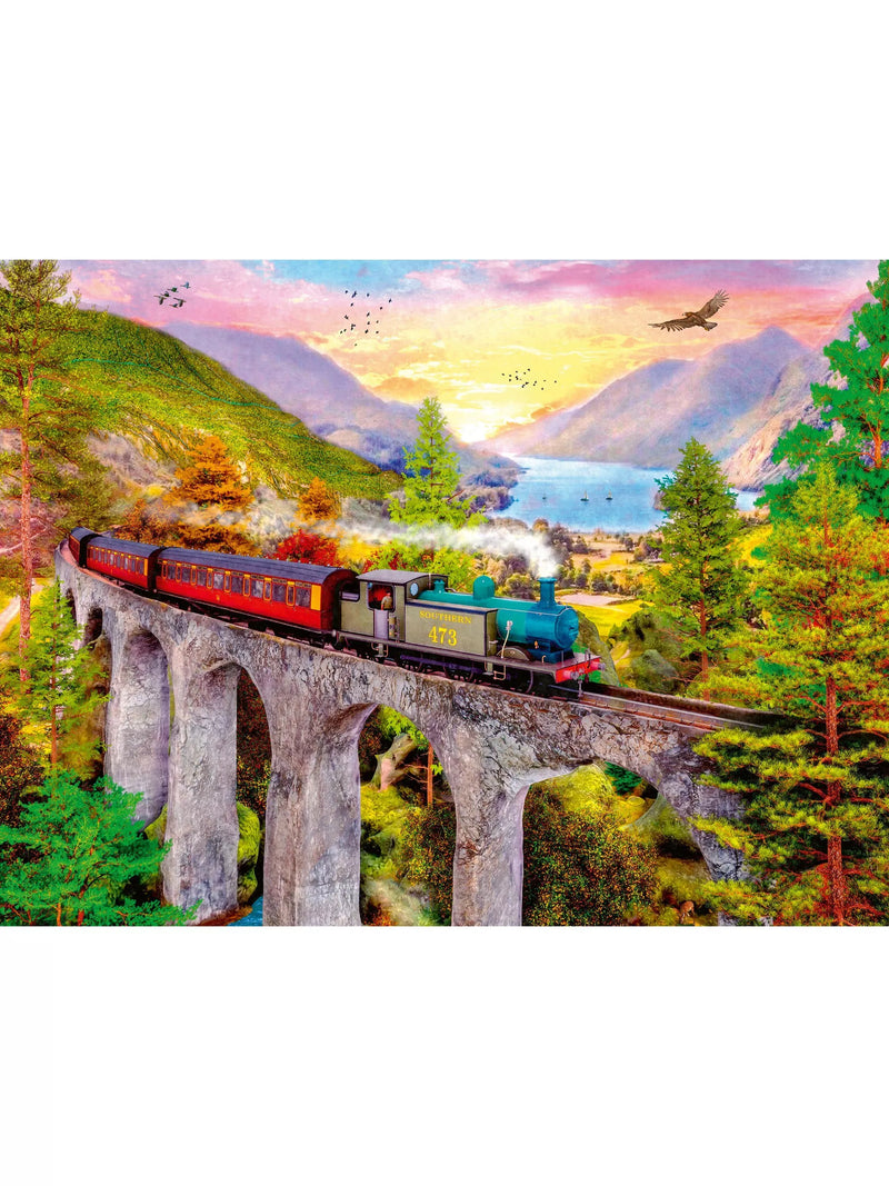 Ravensburger Summer Viaduct jigsaw puzzle 1500 pieces - British product