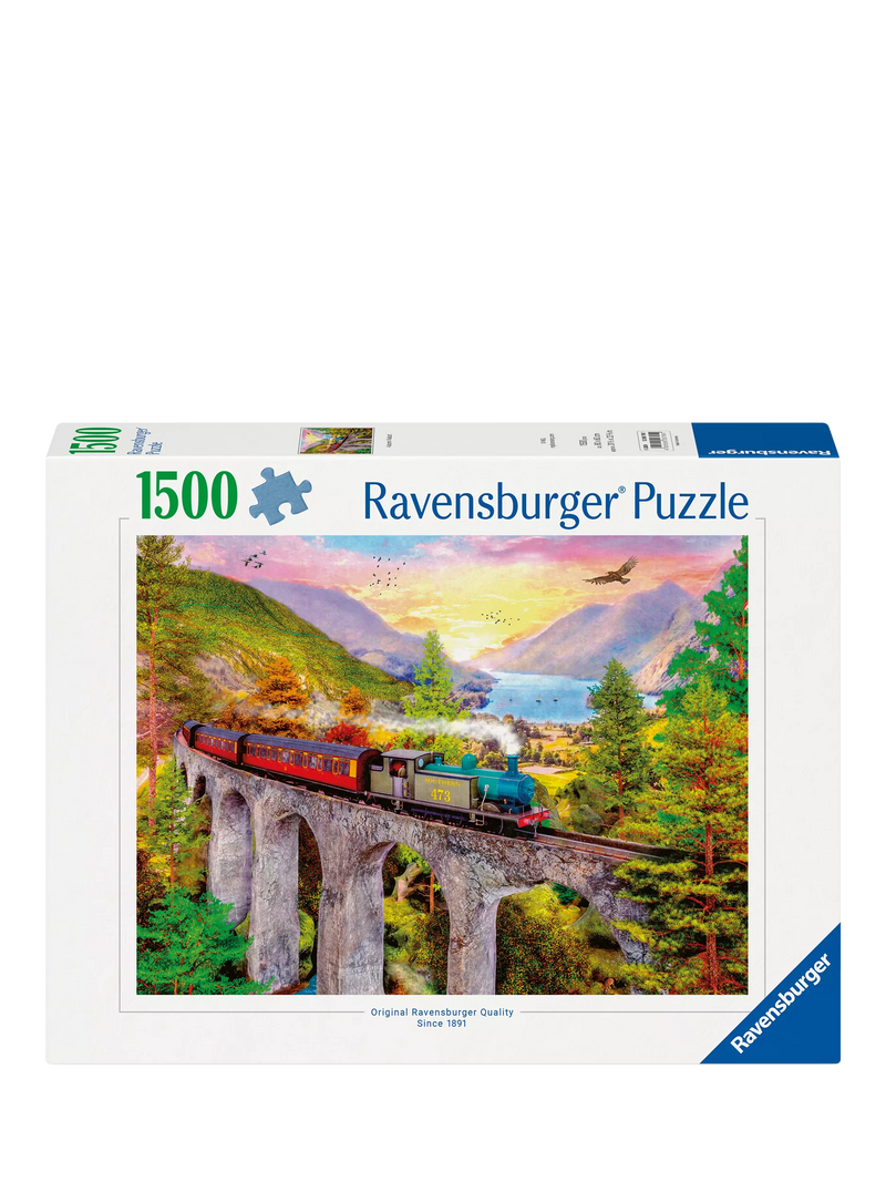 Ravensburger Summer Viaduct jigsaw puzzle 1500 pieces - British product