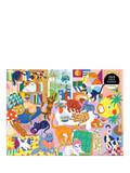 Galison Cosy Cat Club jigsaw puzzle 1000 pieces, imported from the UK