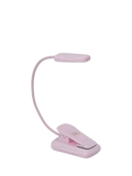 DesignWorks Ink LED book light pink, portable reading light, UK version