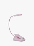 DesignWorks Ink LED book light pink, portable reading light, UK version