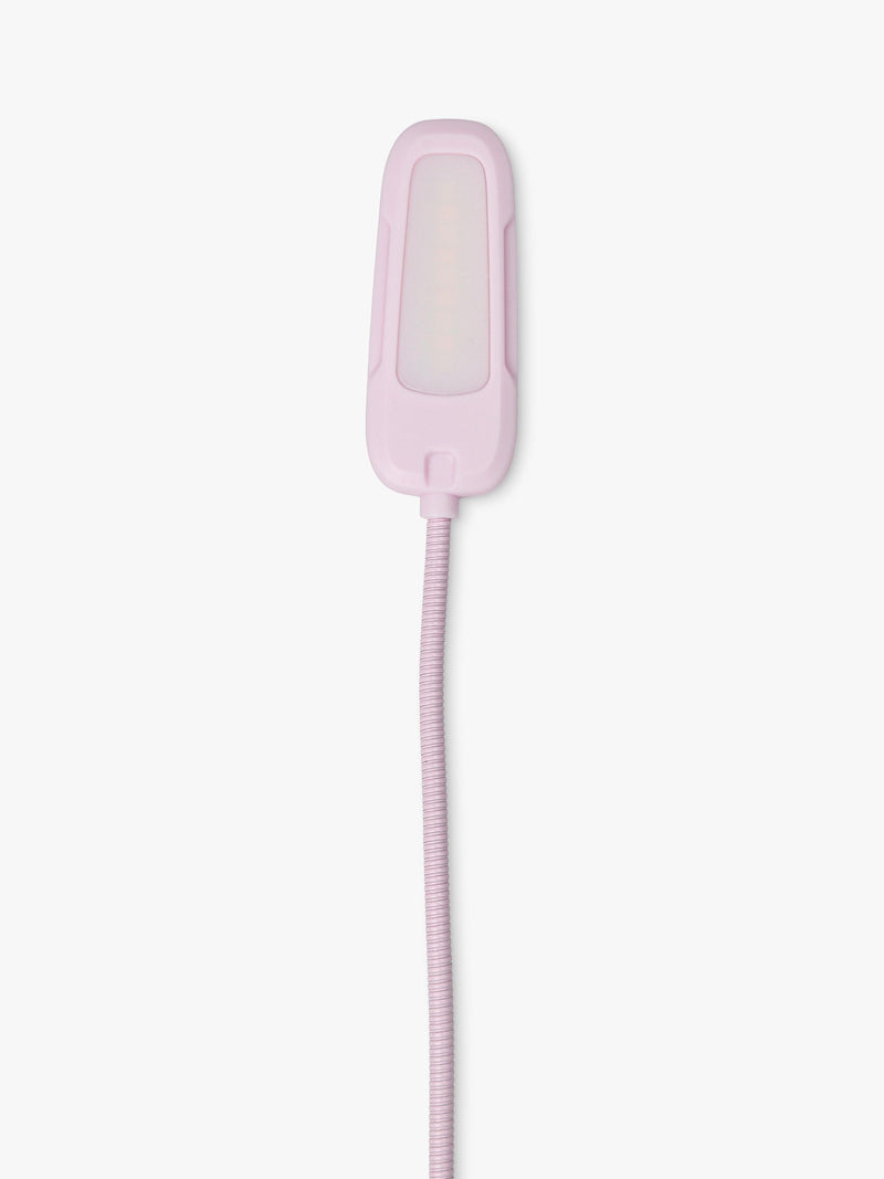 DesignWorks Ink LED book light pink, portable reading light, UK version