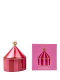 DesignWorks Ink pink stripe ceramic trinket dish - British product