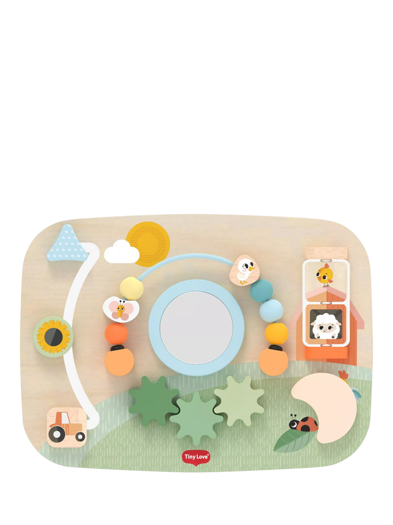 Tiny Love Farmers Funday wooden busy board (British brand)