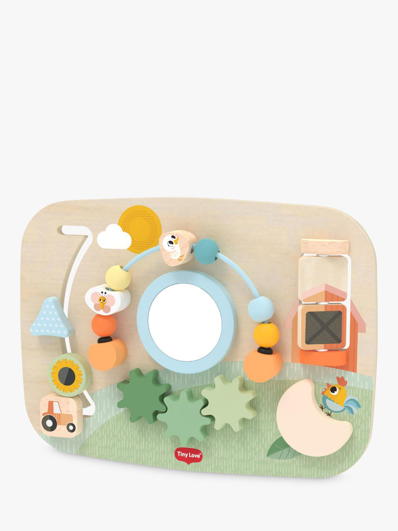 Tiny Love Farmers Funday wooden busy board (British brand)