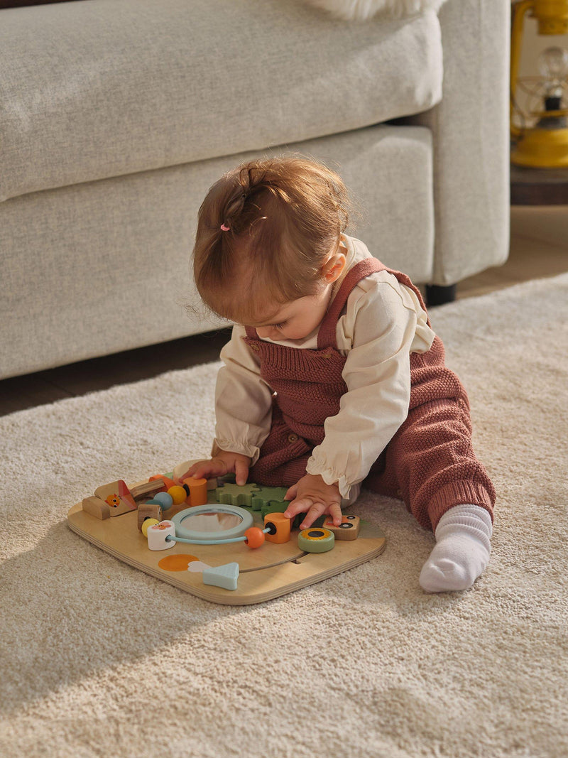 Tiny Love Farmers Funday wooden busy board (British brand)