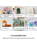 Cricut Explore 5 cutting machine bundle in taupe, UK version