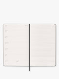 Moleskine weekly diary 18-month black, imported from the UK