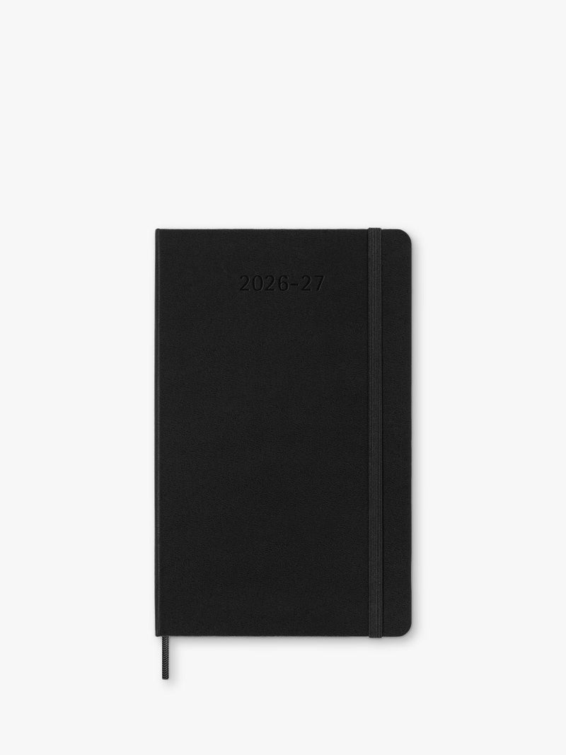 Moleskine weekly diary 18-month black, imported from the UK