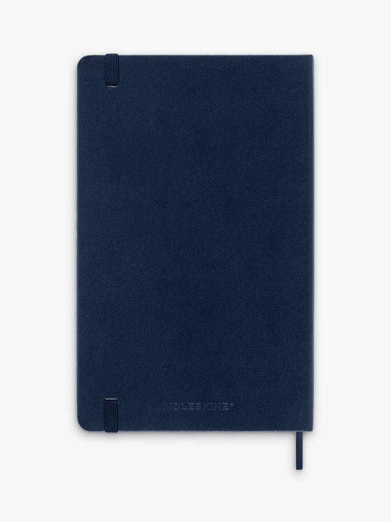 Moleskine 18-month weekly diary 2026-2027 dark blue, UK version