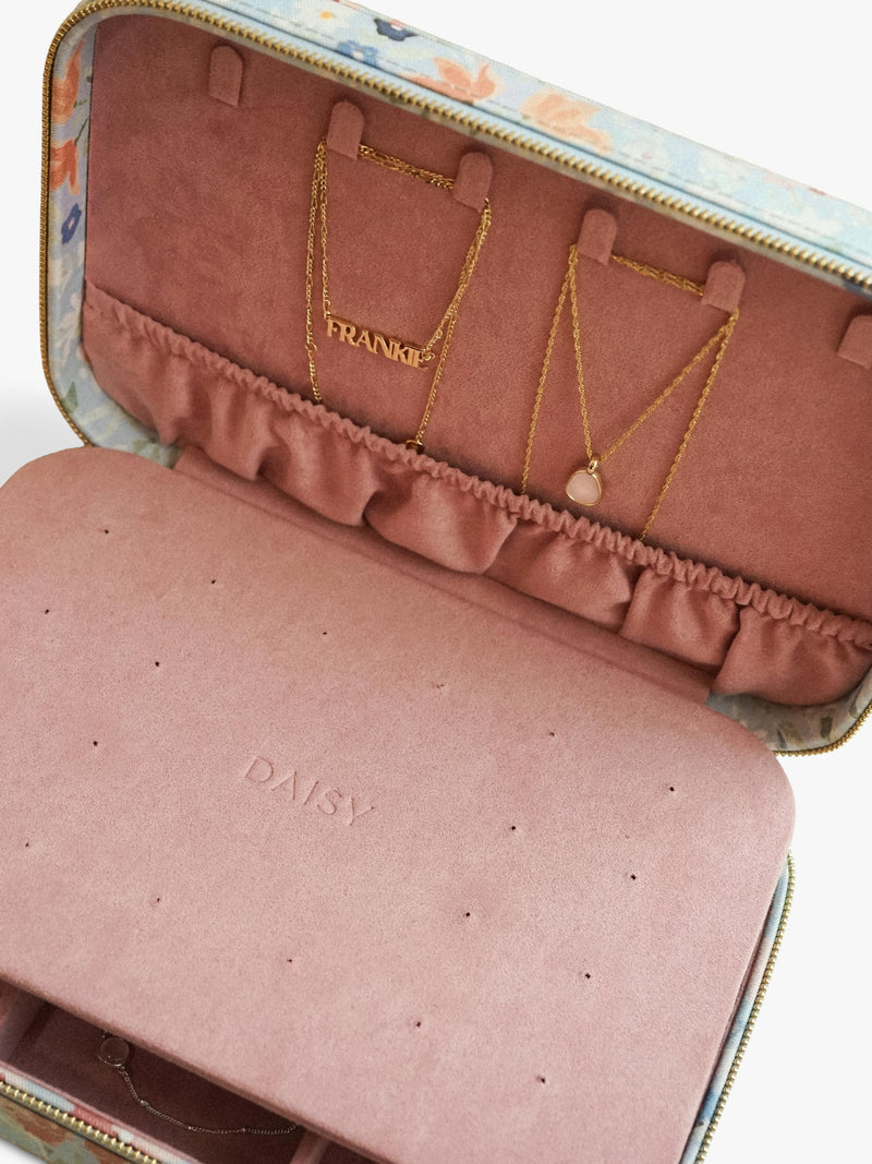 Daisy London jewellery case with multi floral print (British brand)
