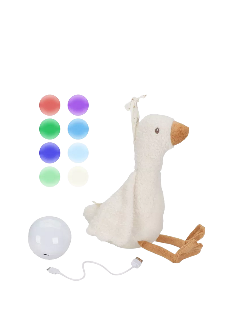 Little Dutch Cuddle Goose light and sound toy - British product