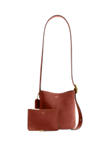 John Lewis Coach Bleecker Suede Bucket Bag- Buy online at McGrocer