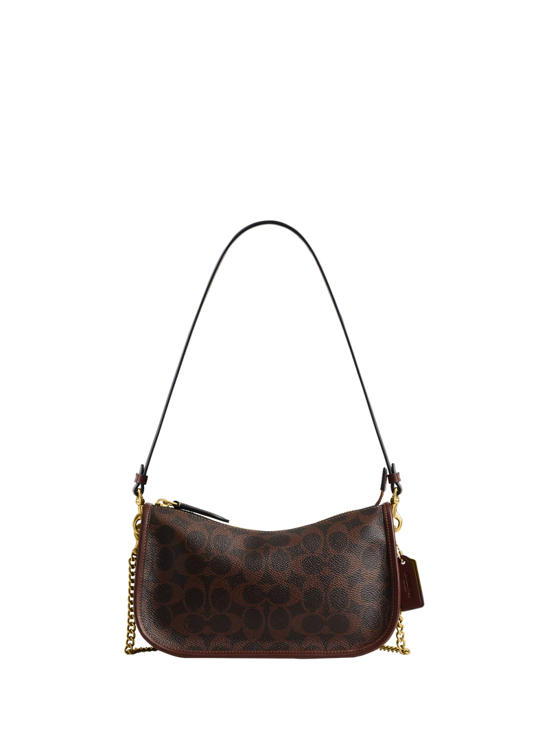 Coach Waverly shoulder bag in Maple colour, UK version