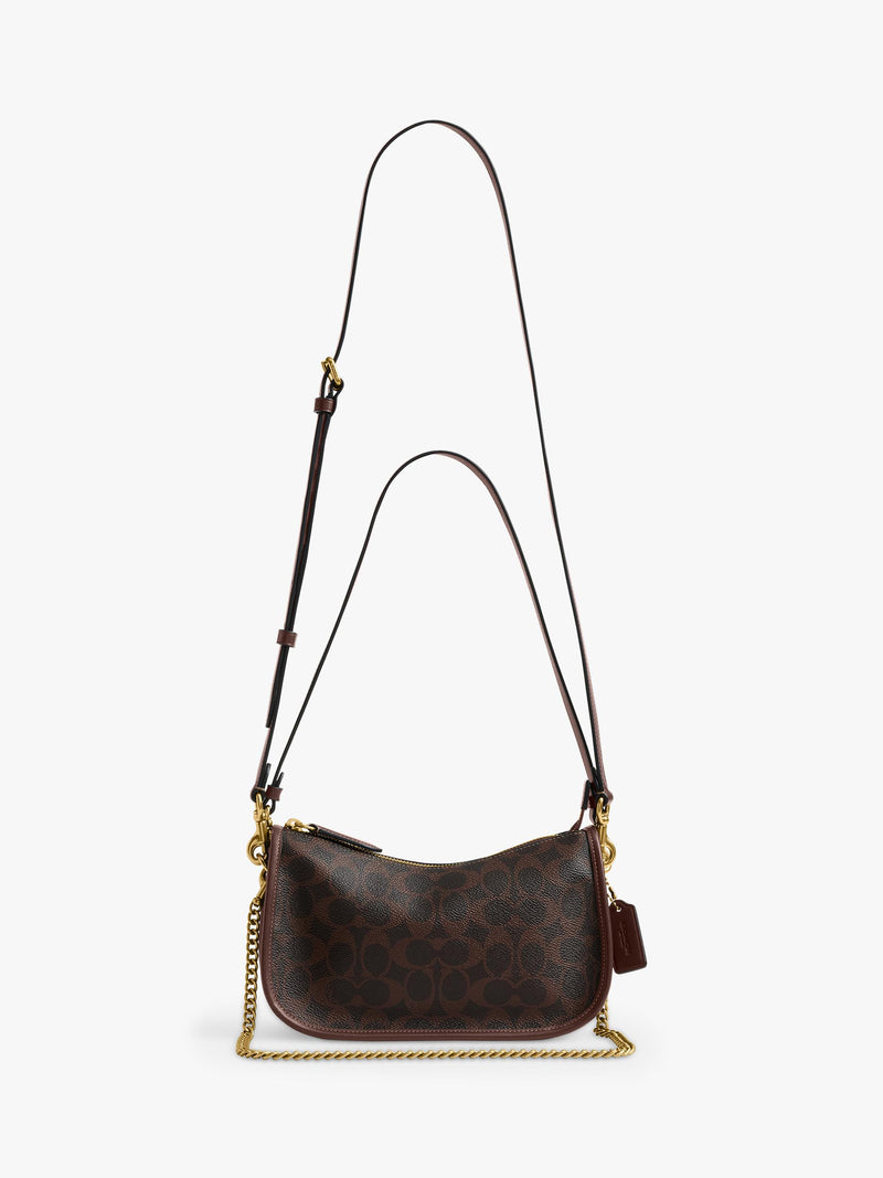 Coach Waverly shoulder bag in Maple colour, UK version