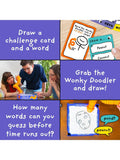 Lucky Egg Wonky Doodles party game - British product