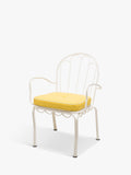Business & Pleasure Co. garden dining chair cushion yellow, UK version