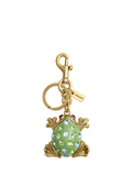 Coach crystal frog bag charm green multi (British brand)