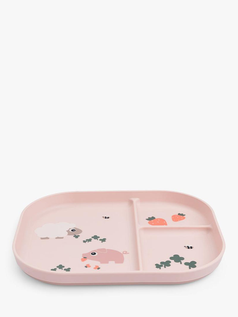 Done by Deer Tiny Farm compartment plate powder - British product