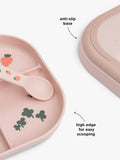 Done by Deer Tiny Farm compartment plate powder - British product