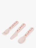 Done by Deer Tiny Farm Foodie cutlery set powder (British brand)