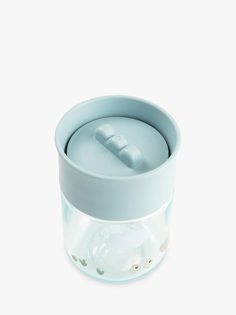 Done by Deer Tiny Farm blue 360 learning cup 260ml, imported from the UK