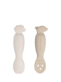 Done by Deer learning spoon set Sand (British brand)