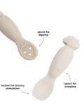 Done by Deer learning spoon set Sand (British brand)