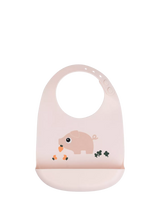 John Lewis Done By Deer Pigee Silicone Bib Powder- Buy online at McGrocer