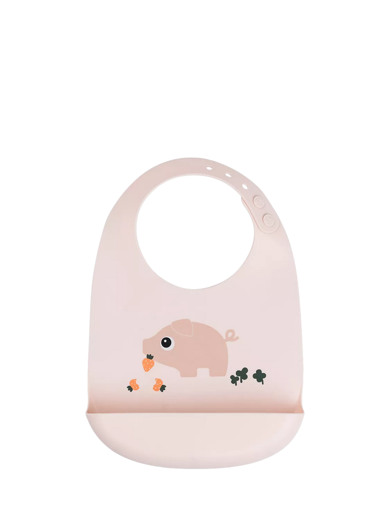 Done by Deer Pigee silicone bib powder - British product