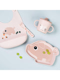 Done by Deer Pigee silicone bib powder - British product