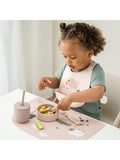 Done by Deer Pigee silicone bib powder - British product