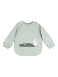 Done By Deer sleeved pocket bib Croco (British brand)