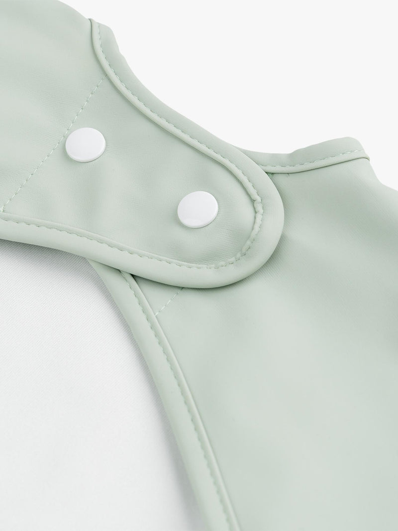 Done By Deer sleeved pocket bib Croco (British brand)