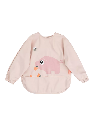 John Lewis Done by Deer Sleeved Pocket Bib, Pigee- Buy online at McGrocer