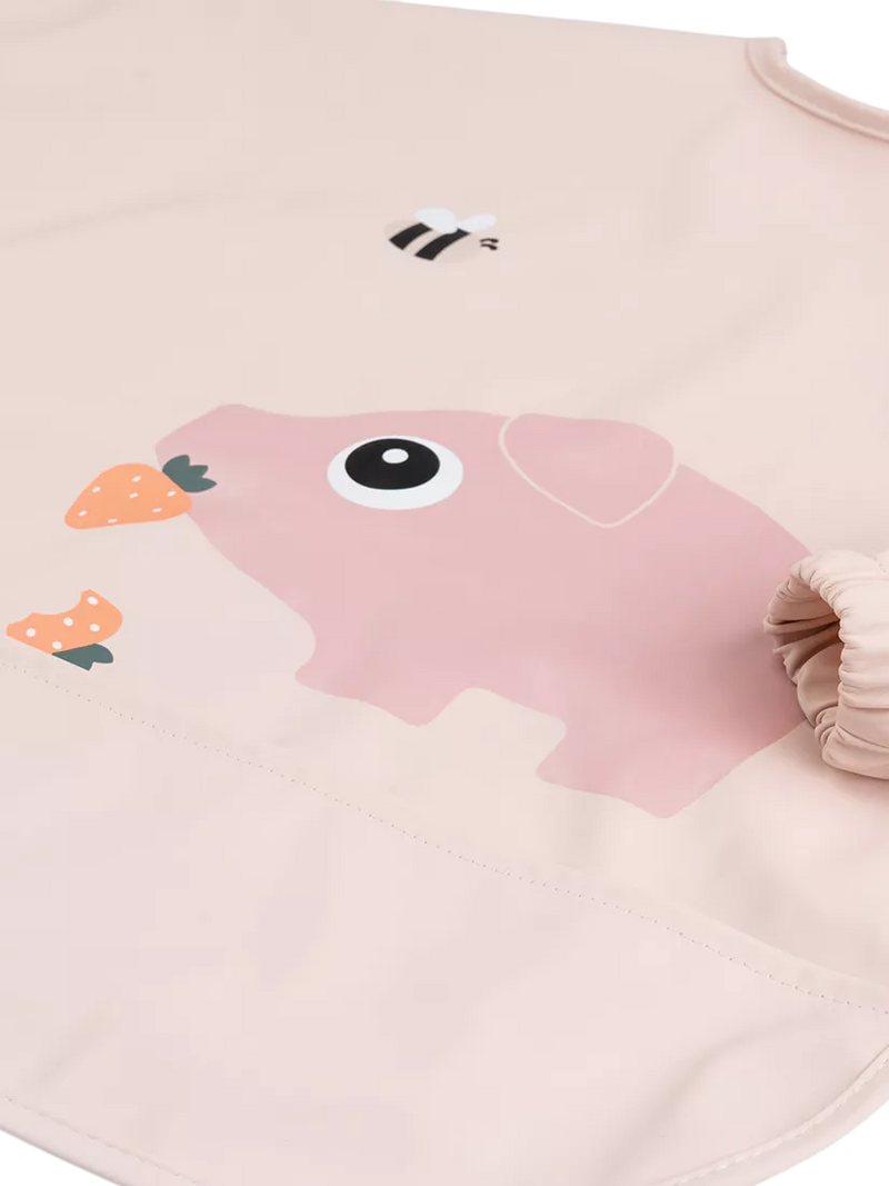Done by Deer sleeved pocket baby bib (British brand)
