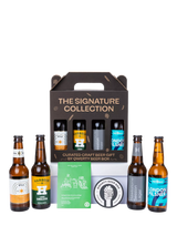 John Lewis QWERTY Beer Box Signature British Craft Lager Gift Box 4x 330ml- Buy online at McGrocer