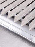 Bertha Asado small stainless steel charcoal grill (British brand)