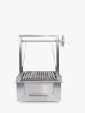 Bertha Asado small stainless steel charcoal grill (British brand)