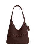 Coach Brooklyn 28 Straw Hobo Bag