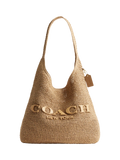 Coach Brooklyn 39 straw hobo bag natural, UK version