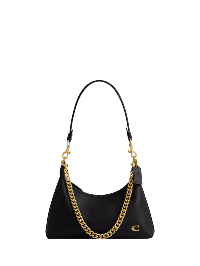 Coach Juliet 25 black leather shoulder bag, UK version