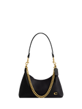Coach Juliet 25 black leather shoulder bag, UK version
