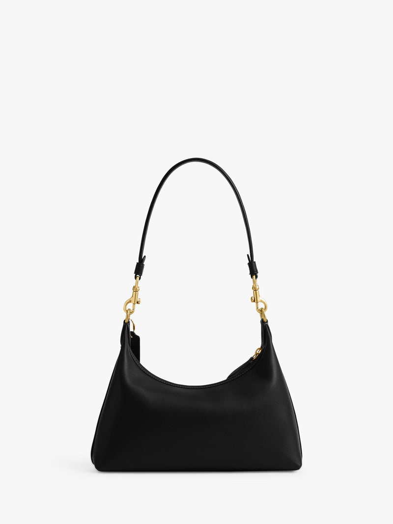 Coach Juliet 25 black leather shoulder bag, UK version