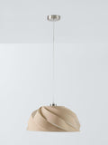 John Lewis Ginger pendant ceiling light beige (British brand)
