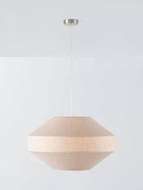 John Lewis John Lewis Mia Large Pendant Ceiling Light, Cream- Buy online at McGrocer